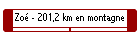 Zo - 201,2 km en montagne